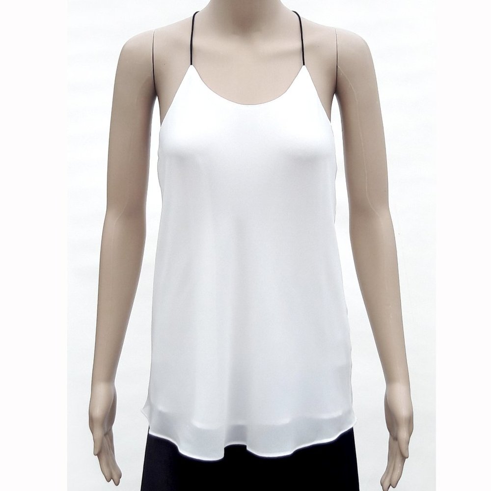 Naked Zebra White Camisole